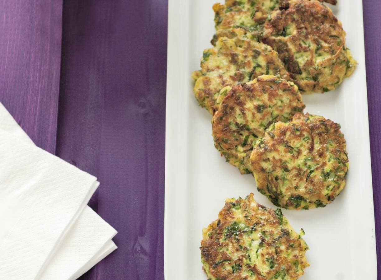 Courgettekoekjes Recept Allerhande Albert Heijn