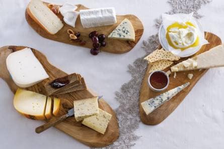 Italiaanse kaasplank