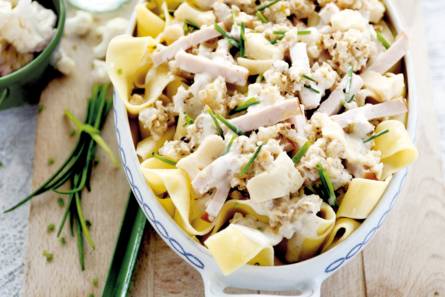Pappardelle met bloemkool & taleggio