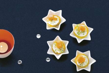 Blini's met zalm