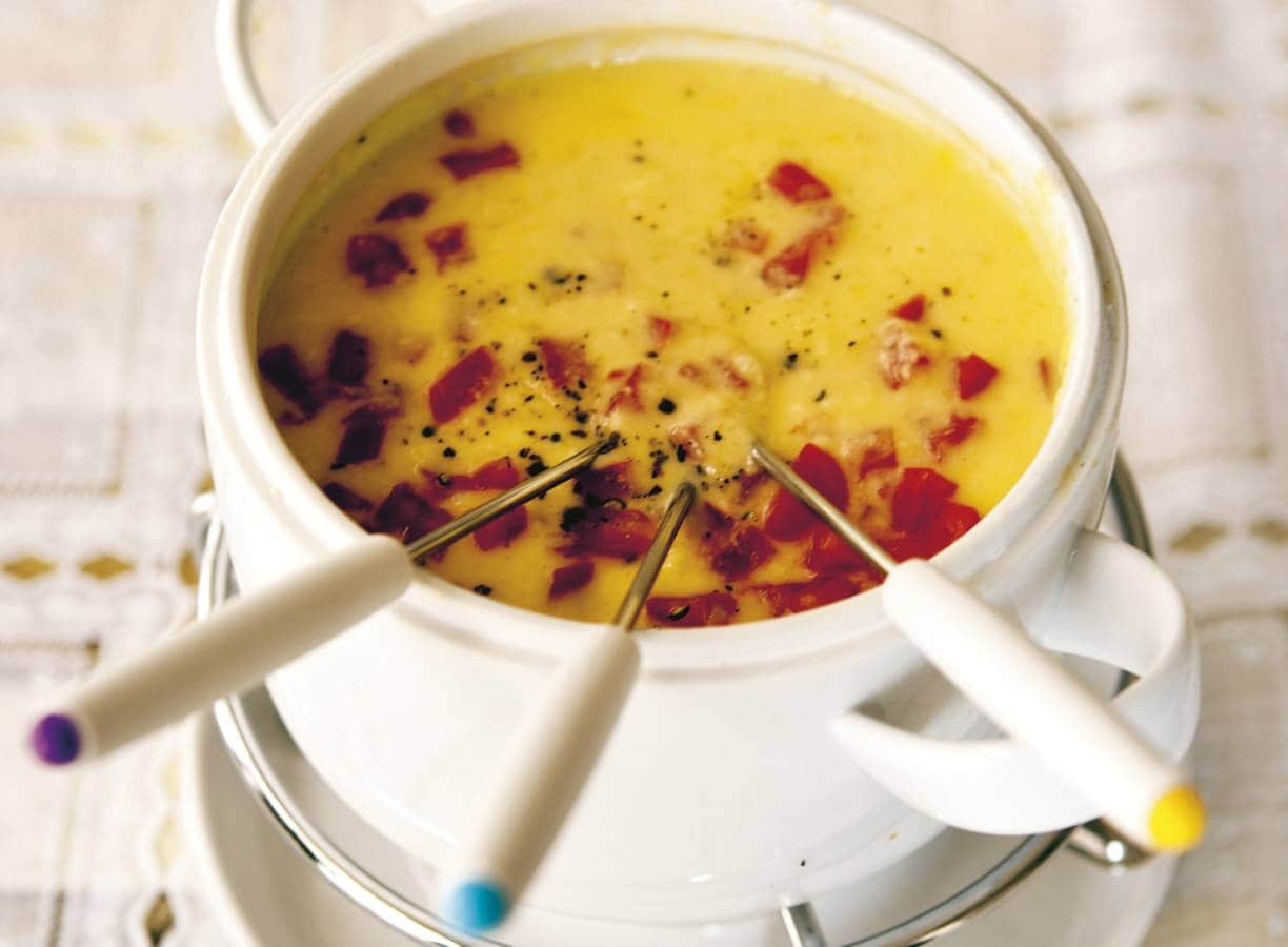 Hollandse kaasfondue