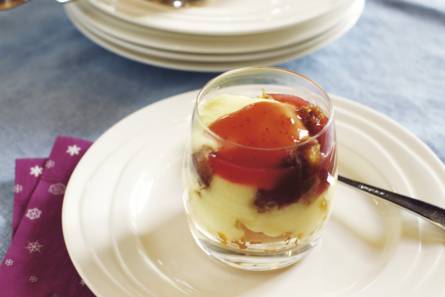 Oma's bitterkoekjespudding