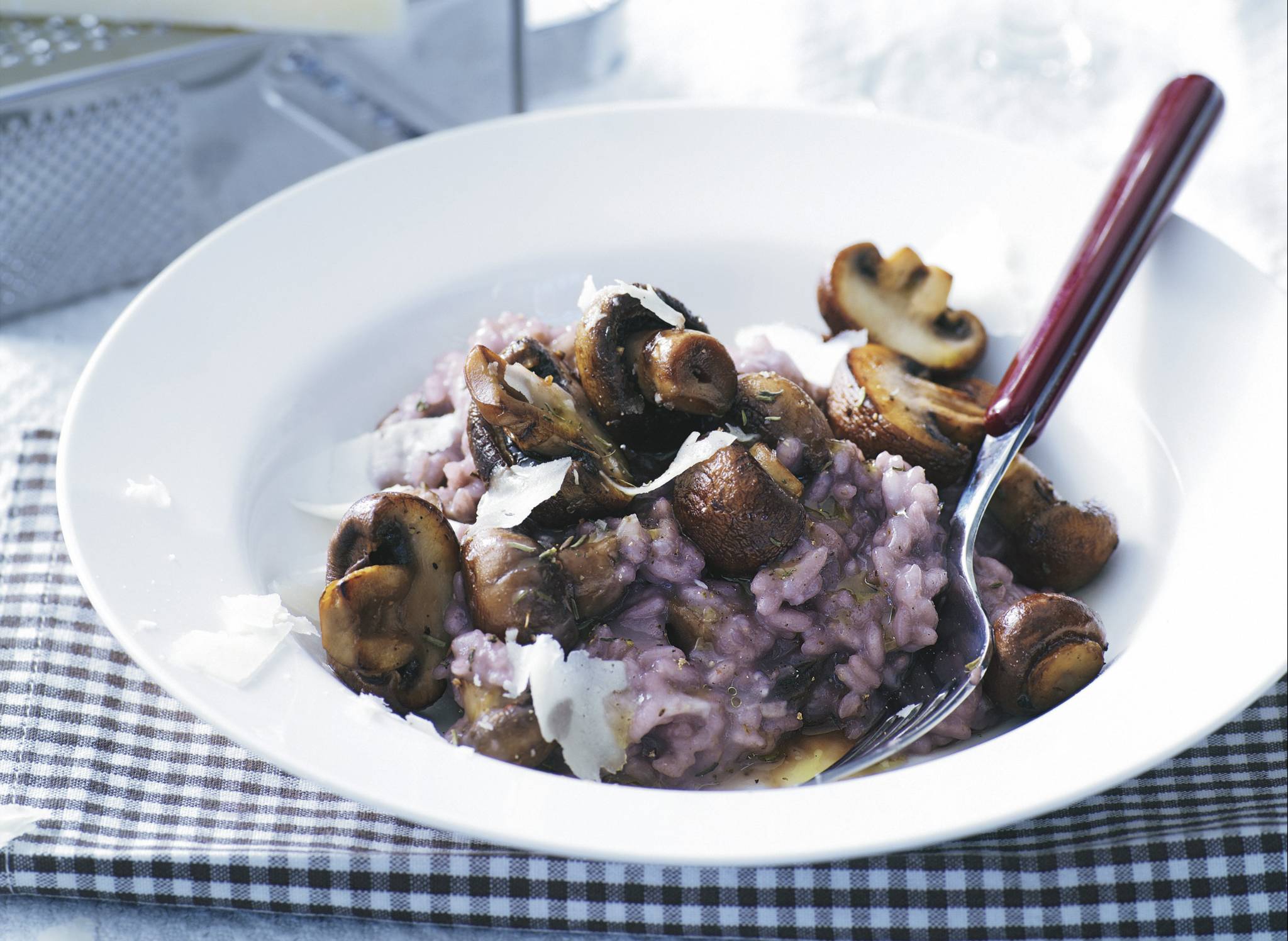 Risotto met kastanjechampignons recept Allerhande Albert Heijn