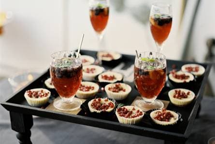 Proseccopunch met bessen