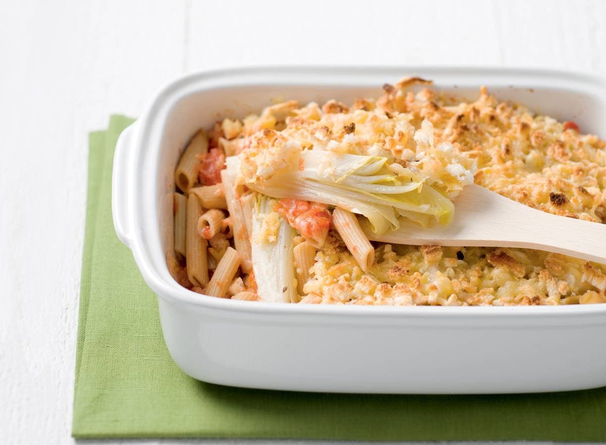 Italiaanse witlofschotel