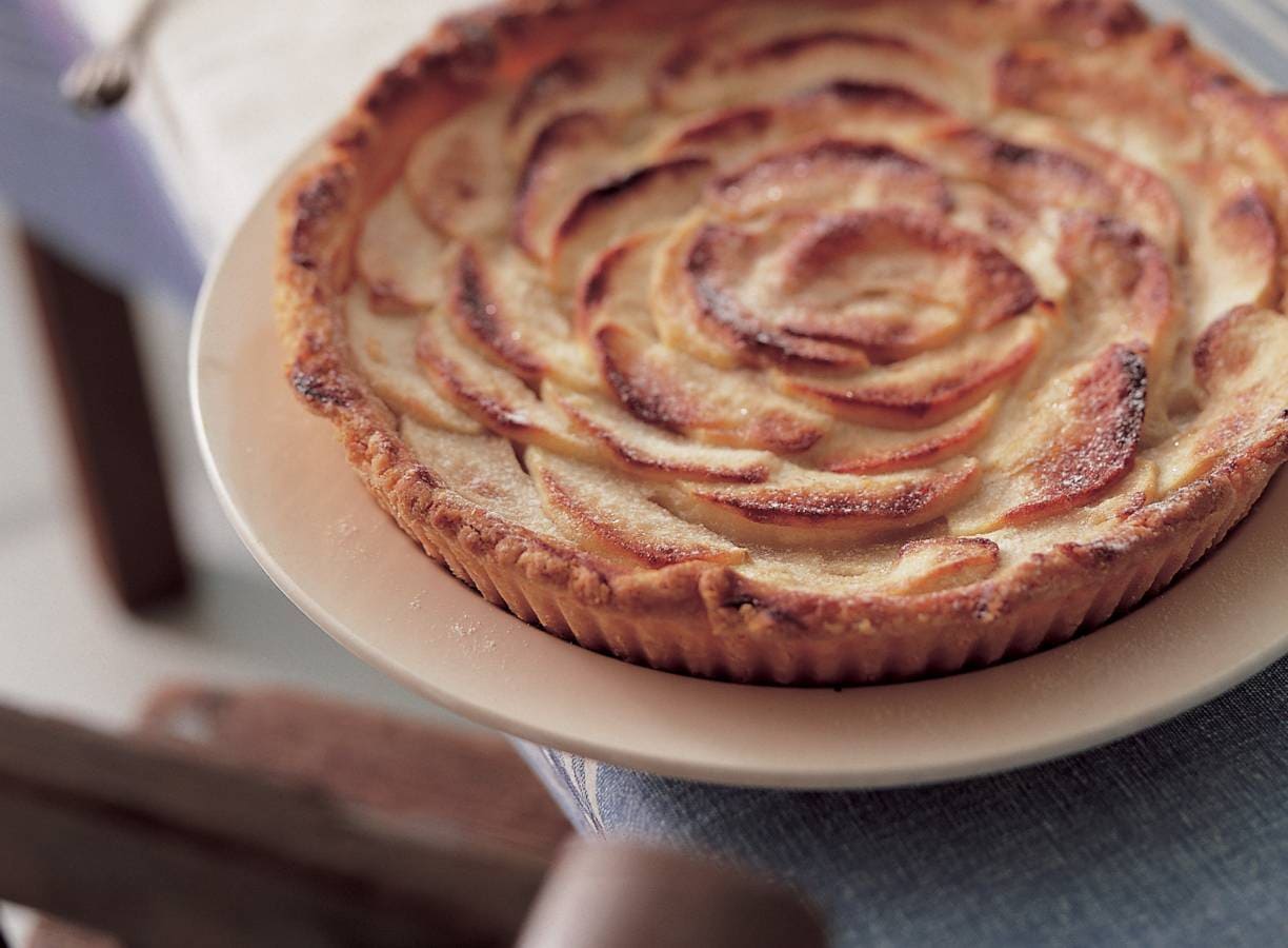 Normandische appeltaart