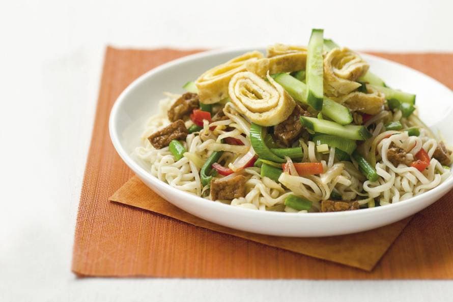 Vegetarische bami goreng