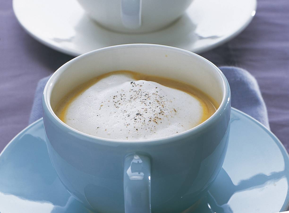 Cappuccinosoepje naar keuze