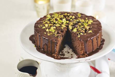 Chocolade-kardemomcake