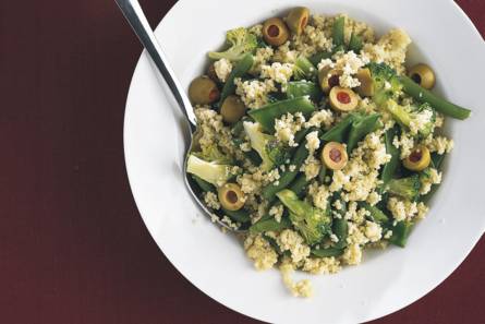 Couscous met groene groenten
