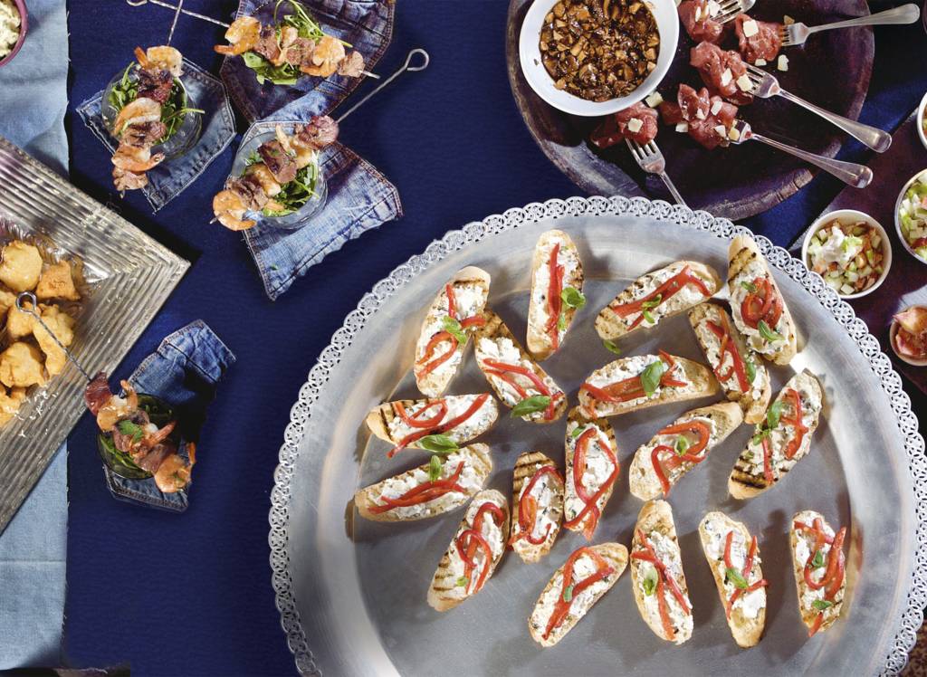 Hapjes met crostini