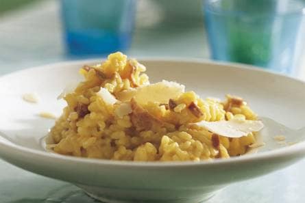 Risotto met Parmaham