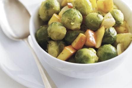Spruitjes met appel