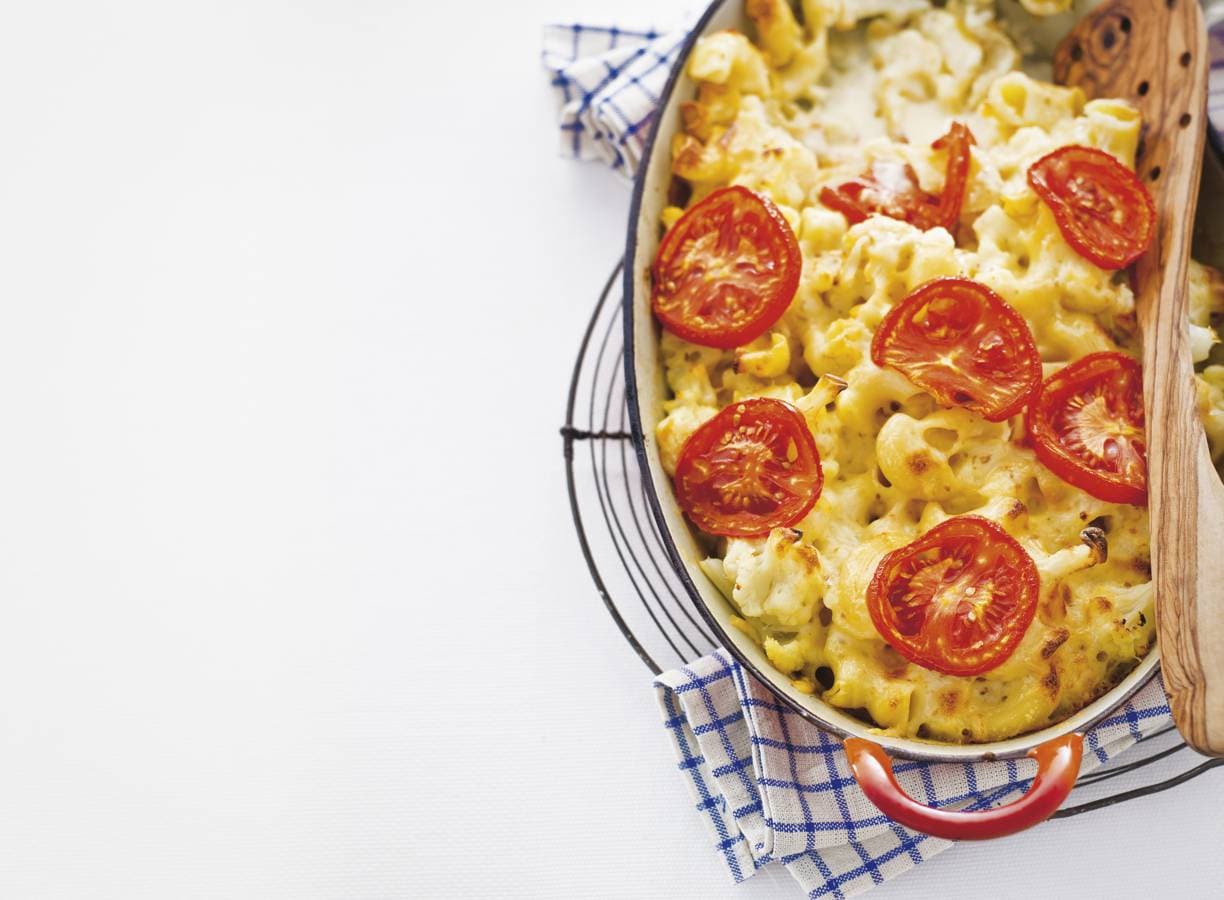 Bloemkoolpasta met Leidse kaas