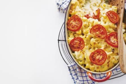 Bloemkoolpasta met Leidse kaas