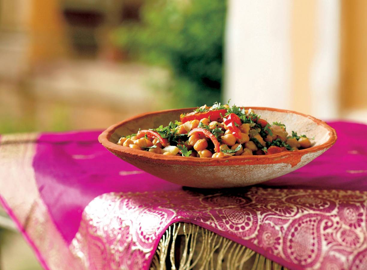 Kikkererwtencurry met tomaat