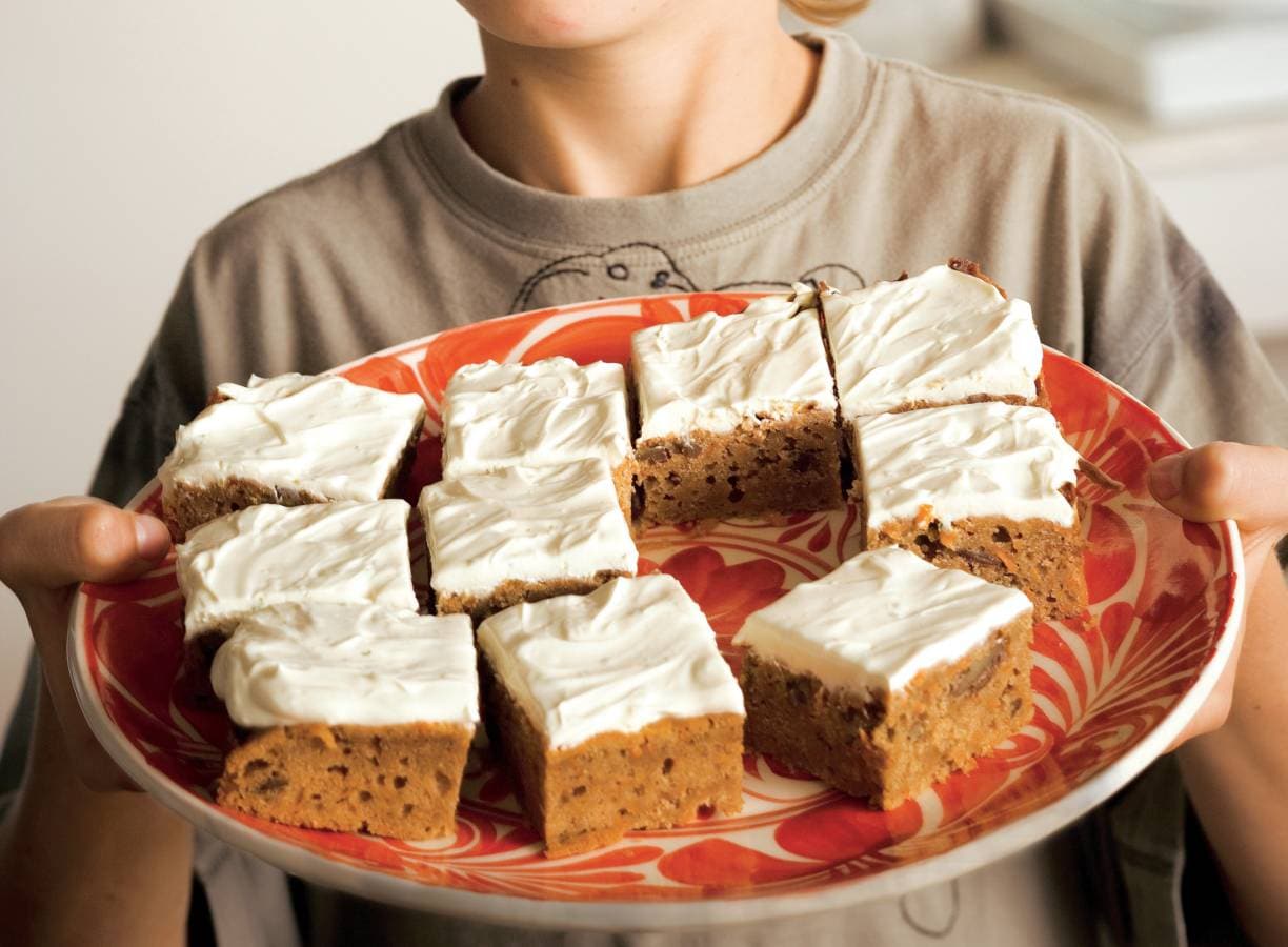 Worteltaartjes (carrot cakes)