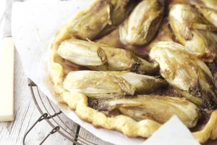Tarte tatin van witlof