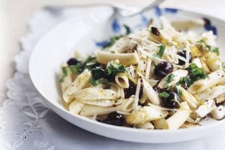 Penne met asperges