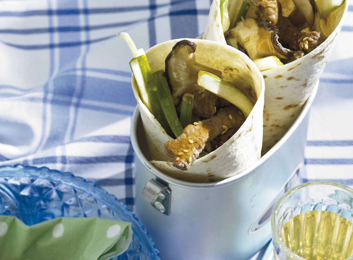 Teriyaki wraps