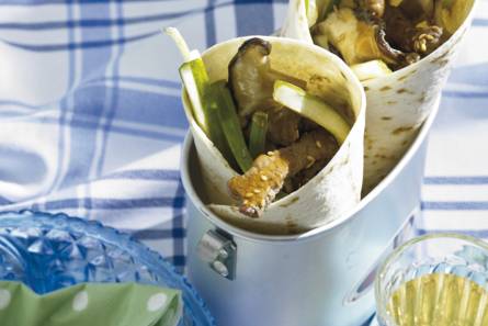 Teriyaki wraps