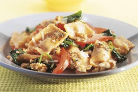 Ravioli met walnoten