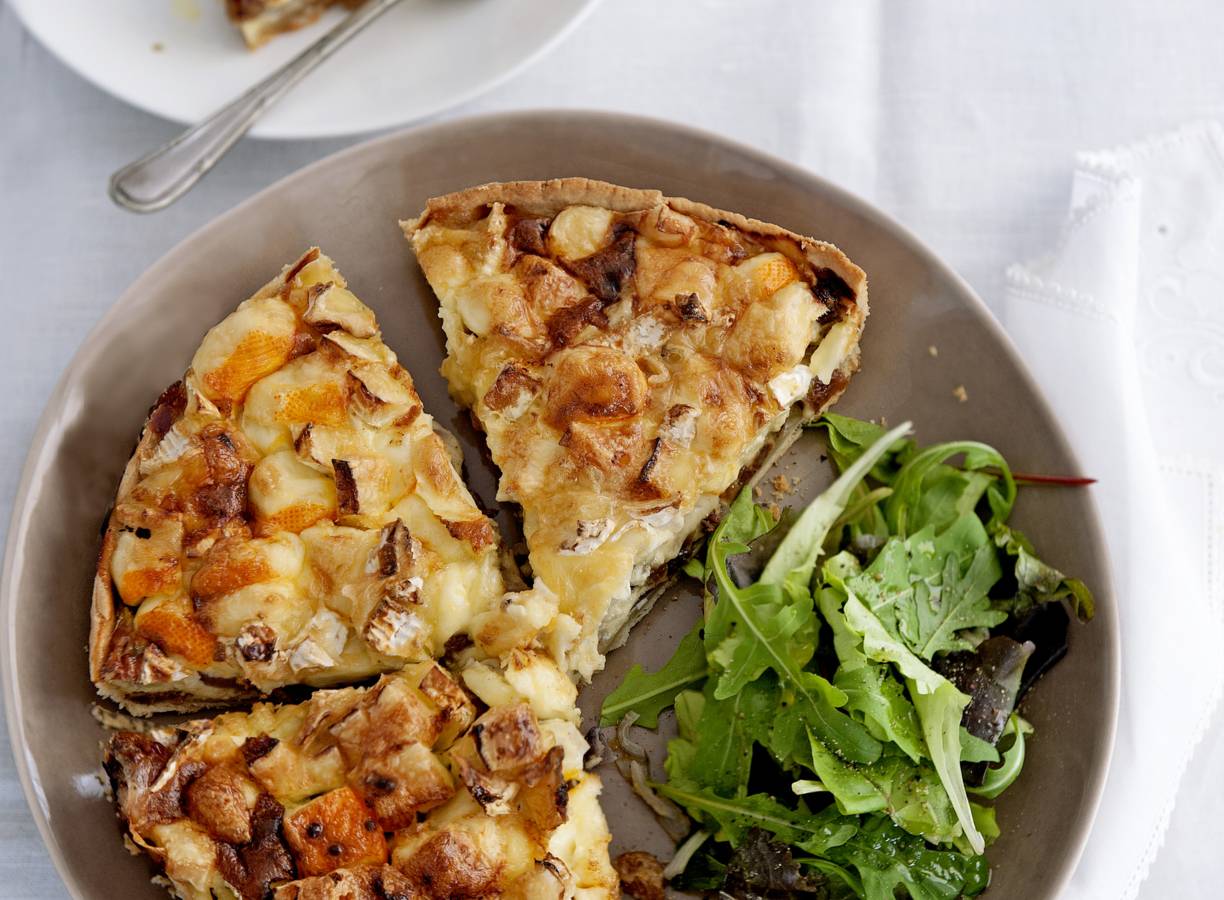 Franse kaasquiche