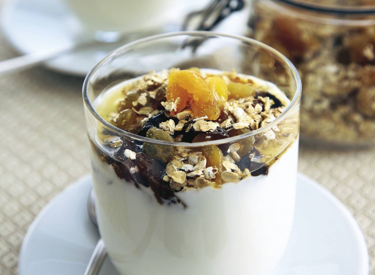 Zelfgemaakte muesli