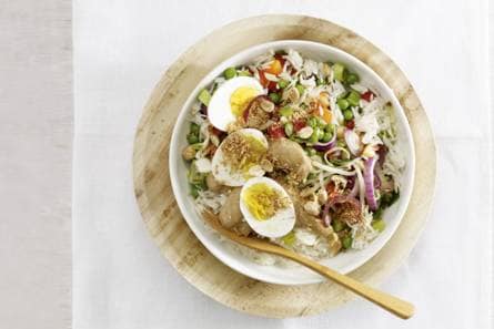 Gado gado met doperwten