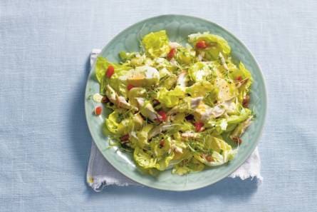 Hollandse maaltijdsalade met makreel