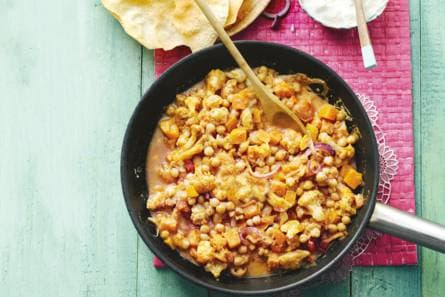 Indiase groentecurry
