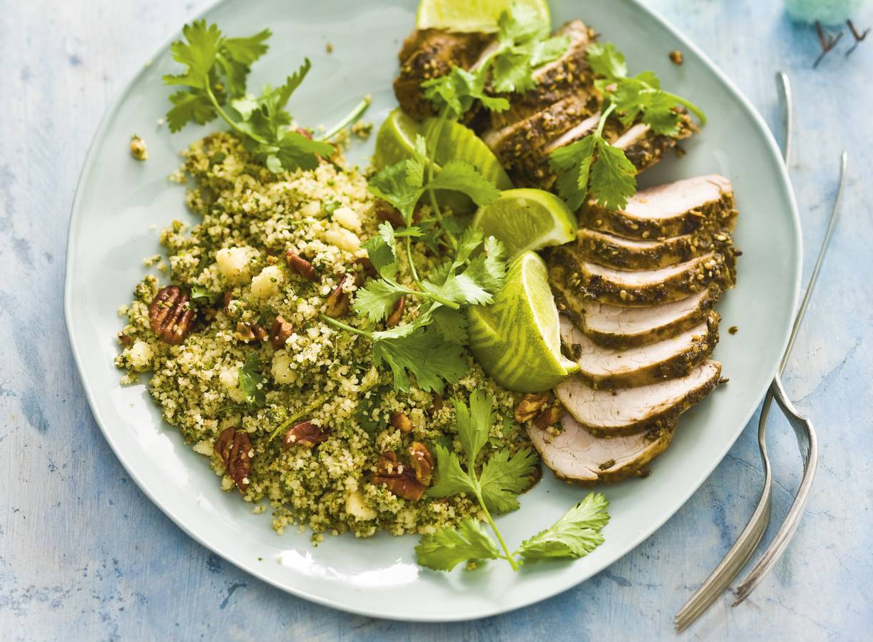 Couscous met varkenshaas
