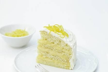 Delia Smith's geglazuurde laagjestaart met lemon curd