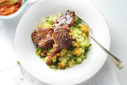 Lamskoteletjes met ras el hanout