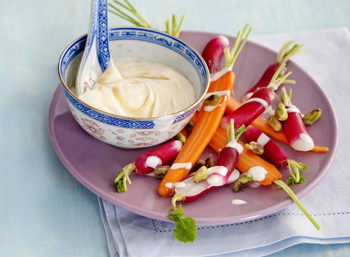 Wortelsalade met radijs