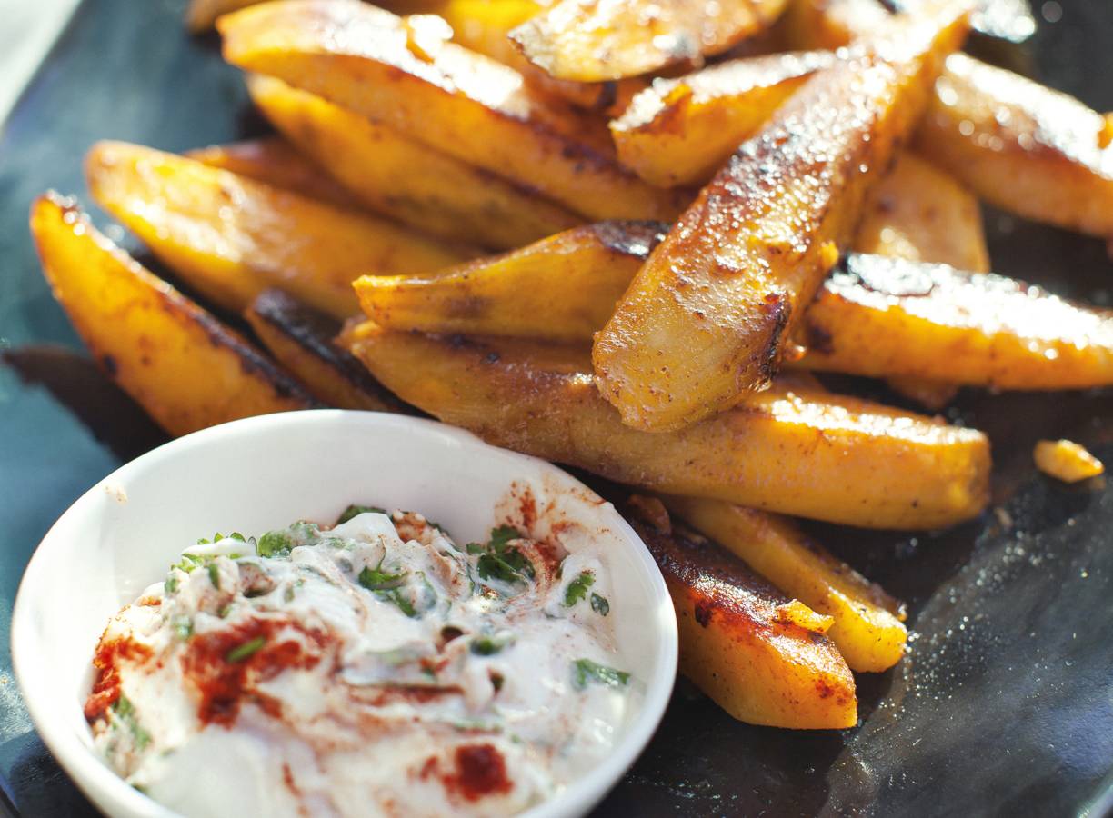 Aardappel met dip