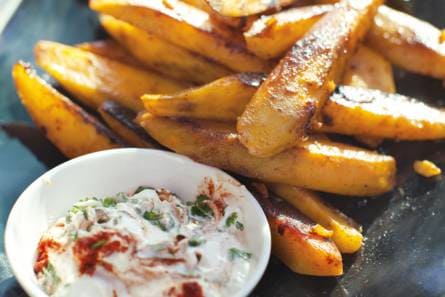 Aardappel met dip