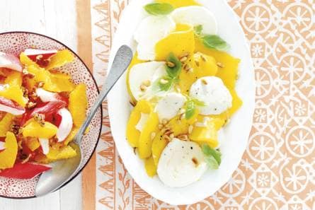 Mango caprese
