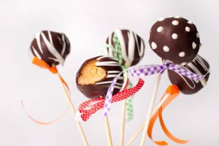 Zebra cakepops