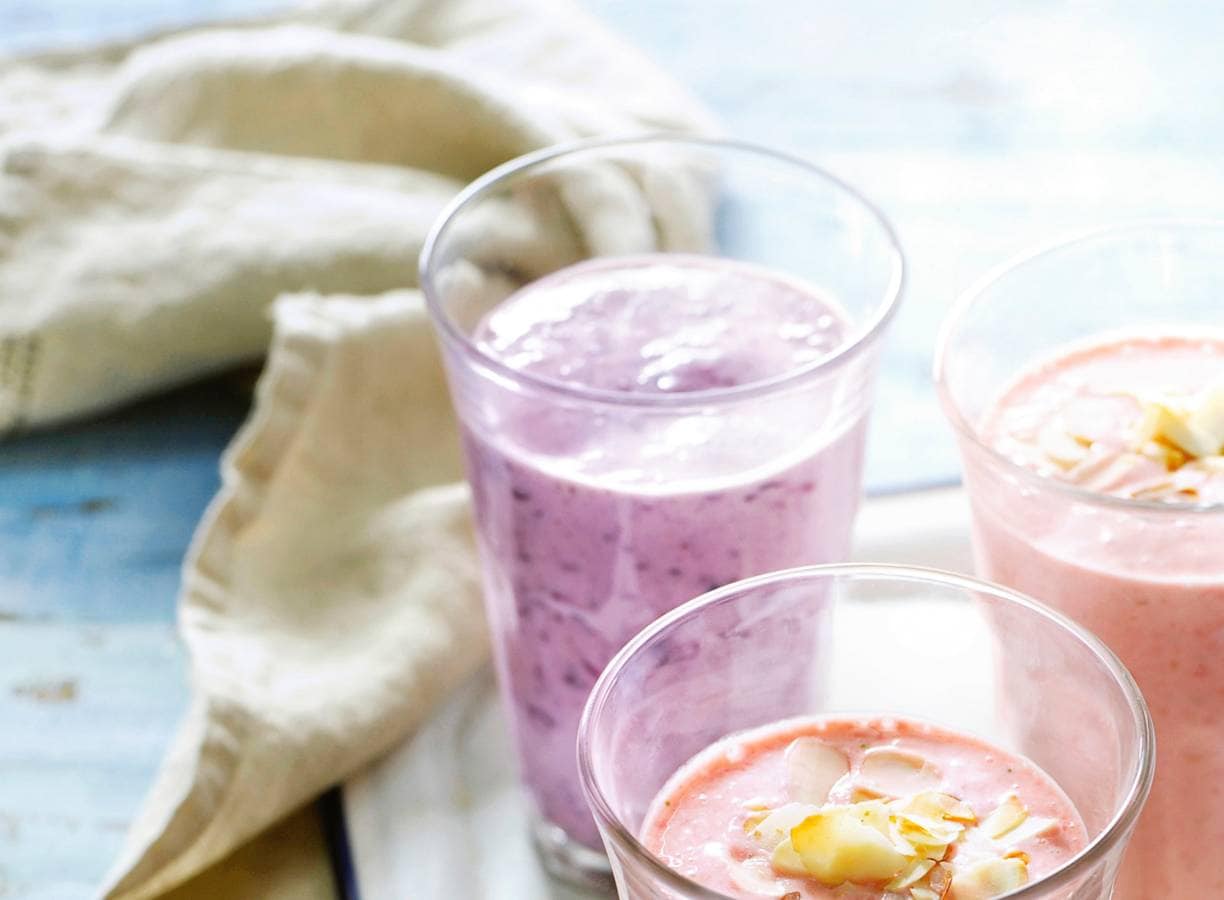Blauwebessensmoothie