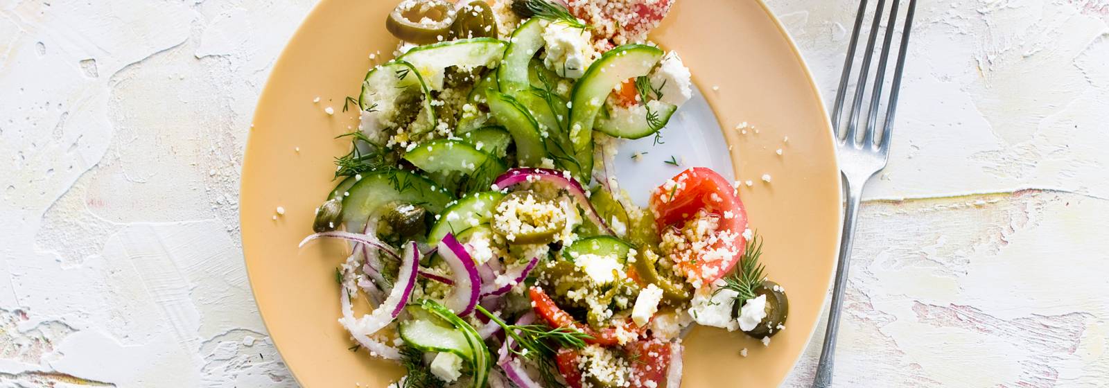 Griekse couscous recept Allerhande Albert Heijn