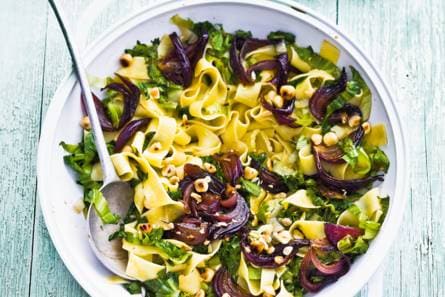 Pappardelle met andijvie