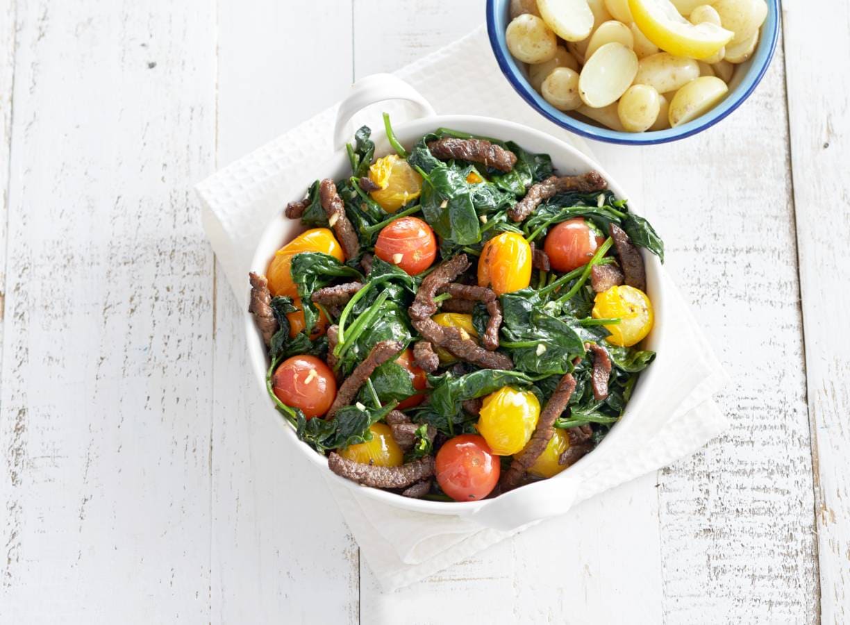 Provençaals wokgerecht met krieltjes