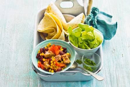 Mexicaanse tonijnwraps
