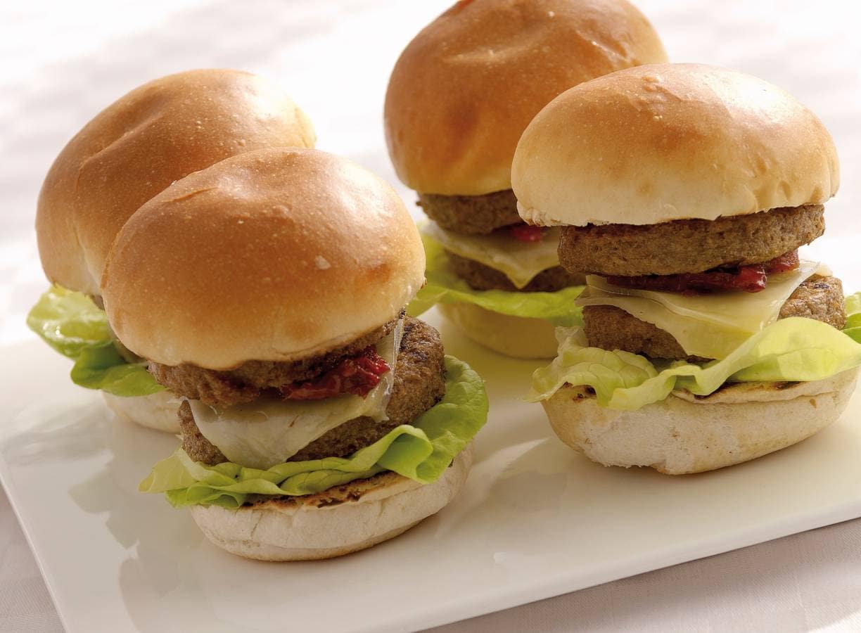 Dubbele boerenkaasburgers