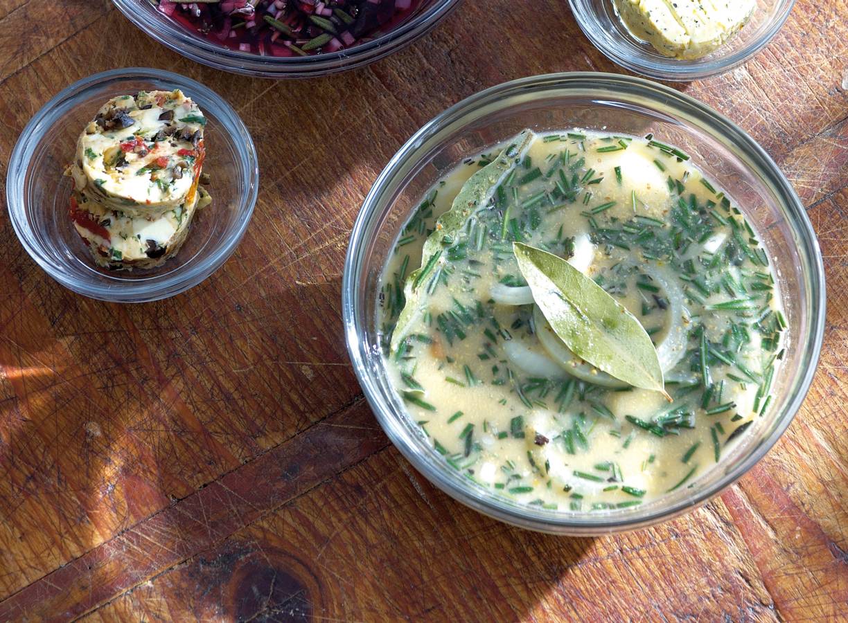 Biermarinade met mosterd