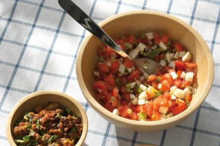 Venkel-tomaatsalsa