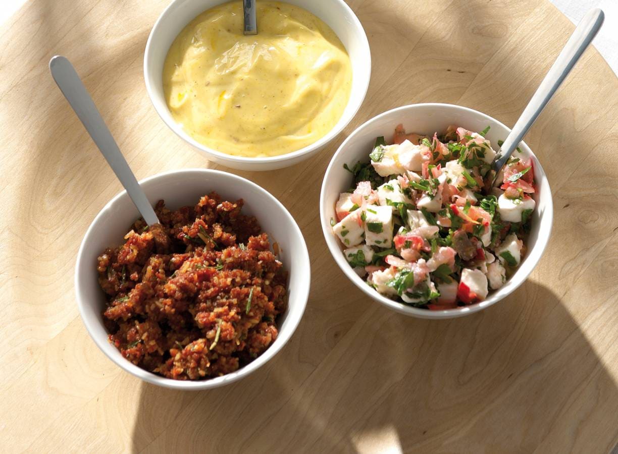 Mozzarellasalsa met radijs