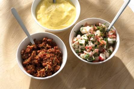 Mozzarellasalsa met radijs