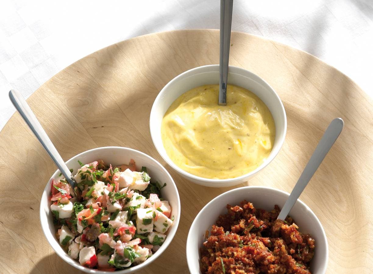 Zoete saffraanmayonaise
